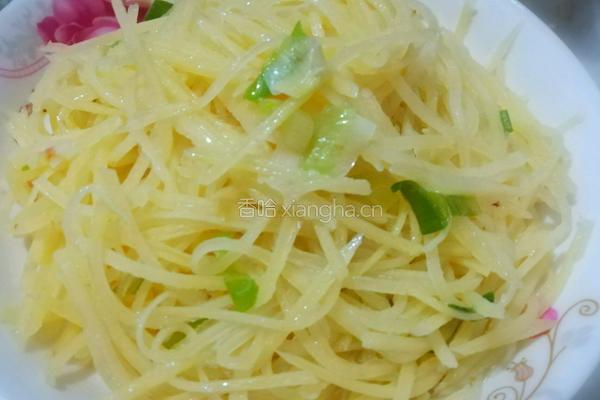醋溜土豆丝的做法图解5