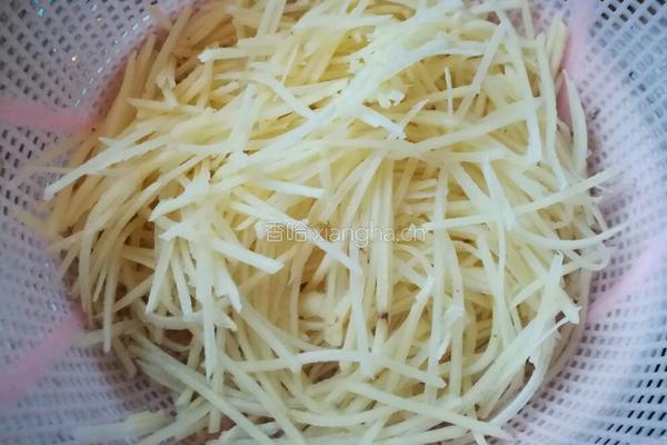 醋溜土豆丝的做法图解3