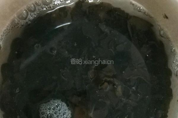 黑六宝山药粥的做法图解3