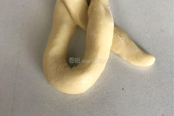 蒸面包（一辫单扣面包手法）的做法图解7