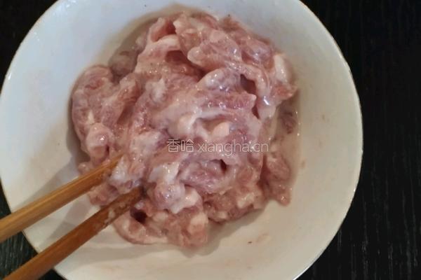 芦笋肉丝的做法图解3