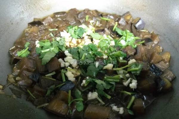 茄子打卤的做法图解3