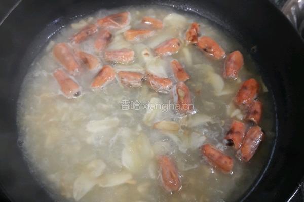 蒜香海鲜意面的做法图解9