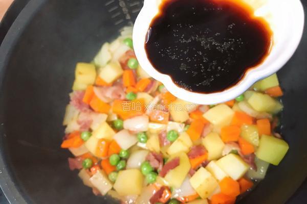胡萝卜土豆焖饭的做法图解10