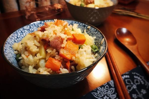 胡萝卜土豆焖饭的做法图解14