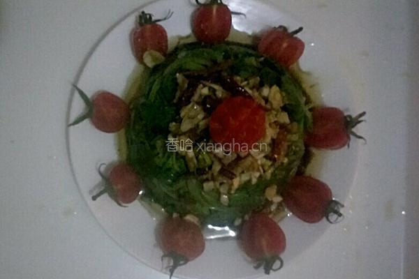 麻辣油拌菠菜的做法图解11
