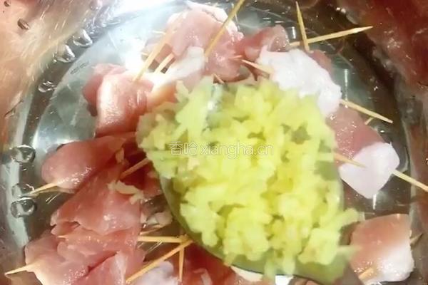 （下午茶）香香牙签肉的做法图解6