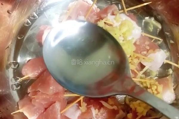 （下午茶）香香牙签肉的做法图解8