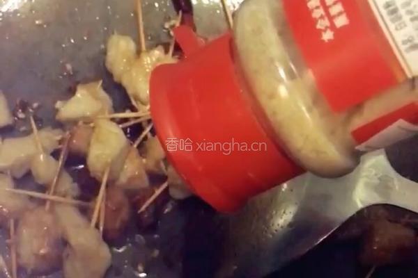 （下午茶）香香牙签肉的做法图解16