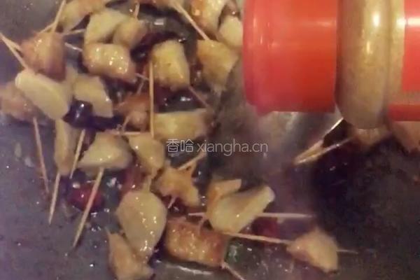 （下午茶）香香牙签肉的做法图解17