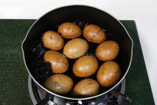 红糖茶叶蛋的做法图解9