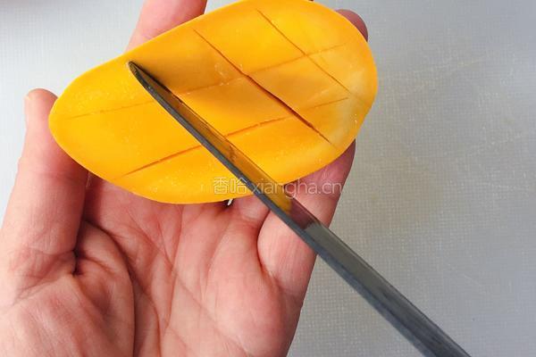 芒果椰汁紫米露的做法图解7