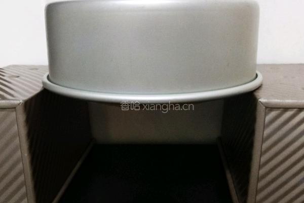 下午茶#8寸芝麻戚风蛋糕的做法图解18