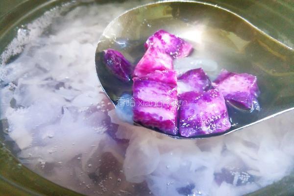 紫薯银耳羹的做法图解5