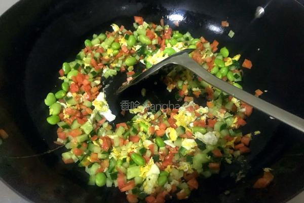酱油炒饭的做法图解9