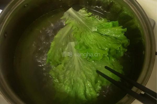 蚝油生菜的做法图解3
