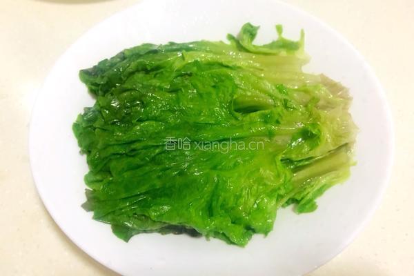 蚝油生菜的做法图解5