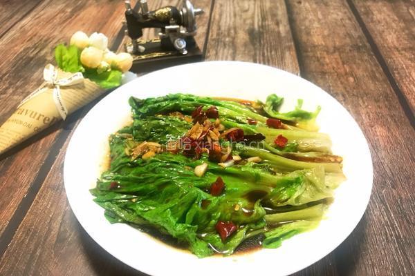 蚝油生菜的做法图解12