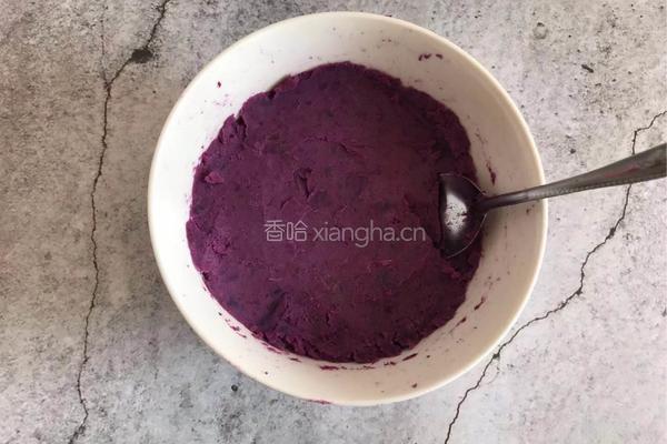 千层紫薯酥的做法图解1
