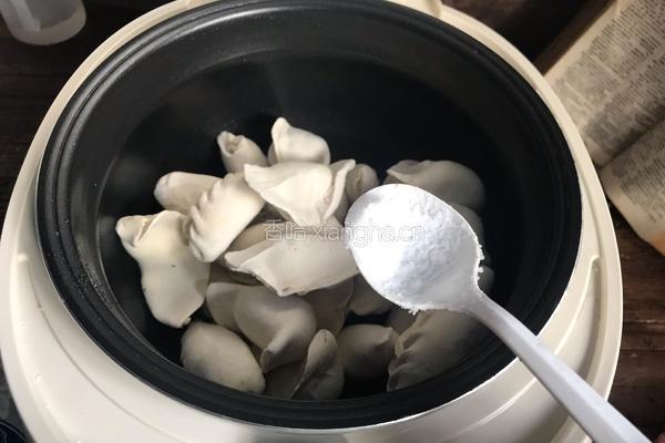 速煮饺子的做法图解3