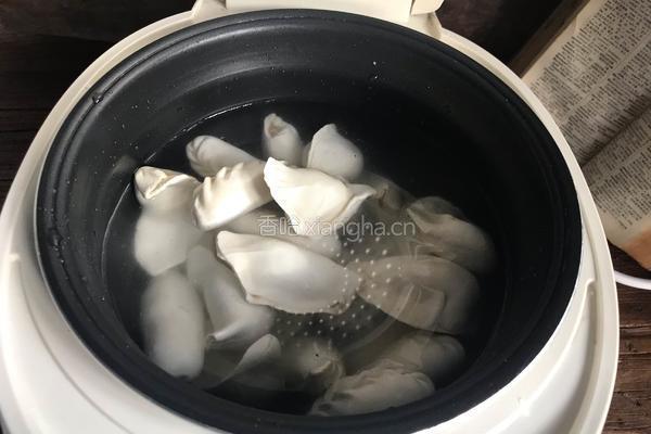 速煮饺子的做法图解4