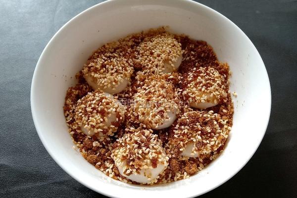 芝麻滚金团的做法图解17