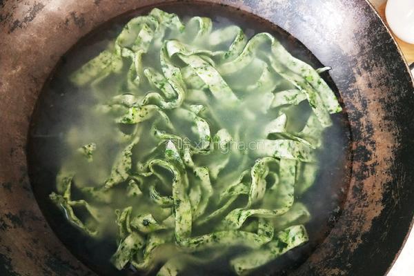 菠菜面的做法图解14
