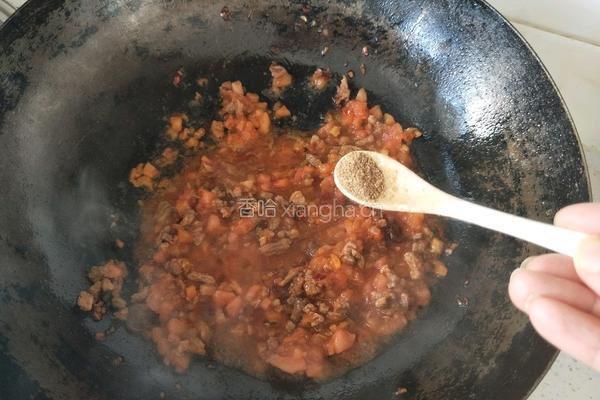西红柿牛肉酱的做法图解11