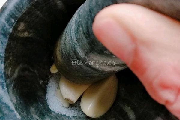 凉拌菠菜粉丝的做法图解4