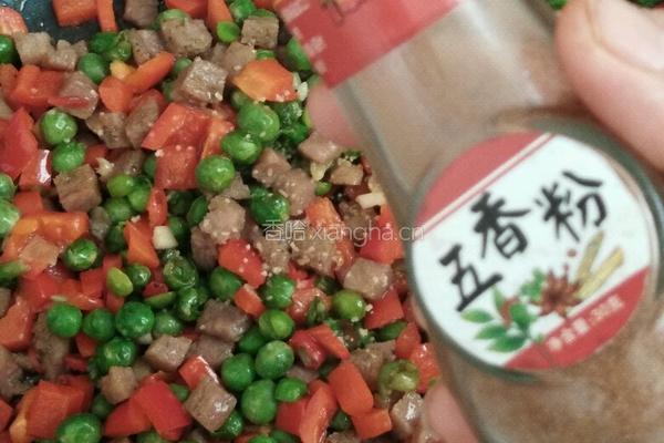 豌豆炒牛排的做法图解9