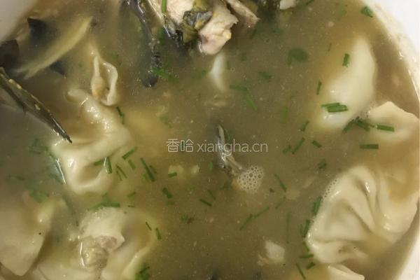 黄骨鱼煮饺子的做法图解6
