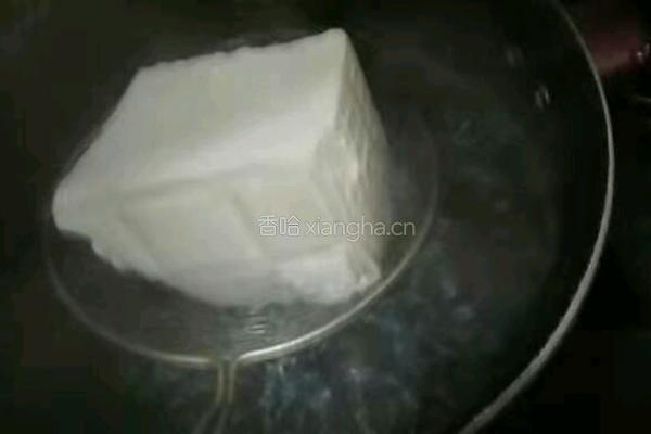凉拌豆腐的做法图解3