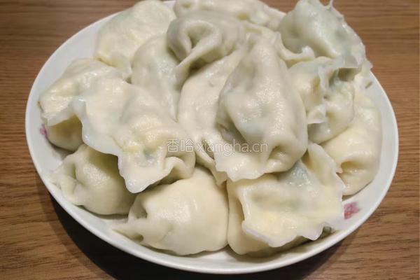 黄瓜虾仁鸡蛋水饺的做法图解6