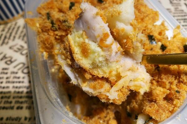 芋泥肉松盒子蛋糕的做法图解13