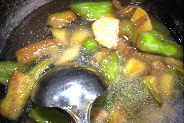 土豆炖茄子的做法图解9