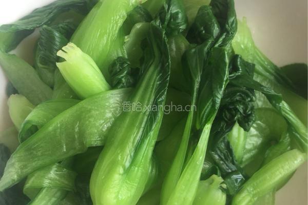 凉拌小油菜的做法图解5