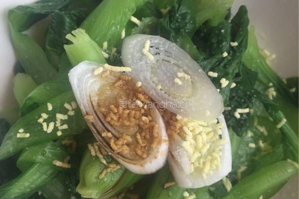 凉拌小油菜的做法图解6