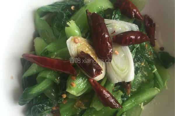 凉拌小油菜的做法图解9