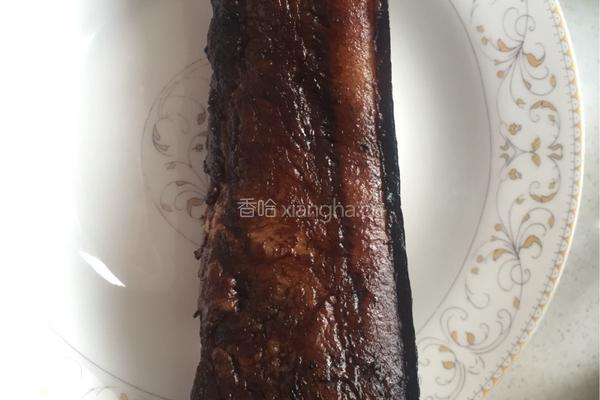 腊肉炒花菜的做法图解1