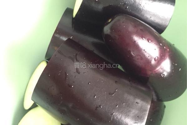 凉拌茄条的做法图解4