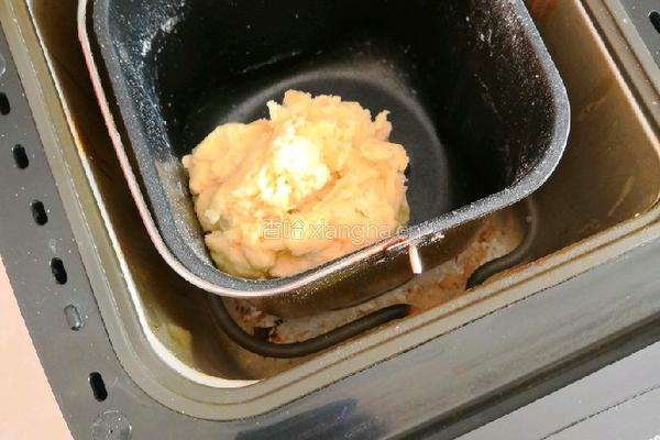 炼乳土司面包的做法图解3