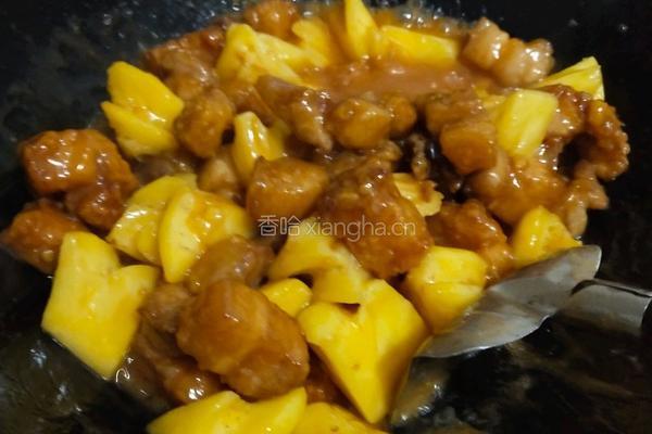 菠萝咕咾肉的做法图解7