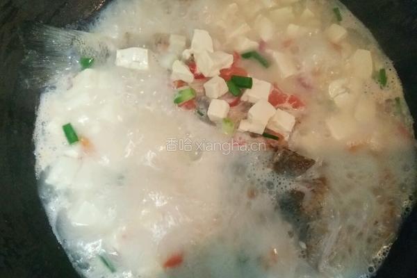 清炖鲈鱼豆腐汤的做法图解9
