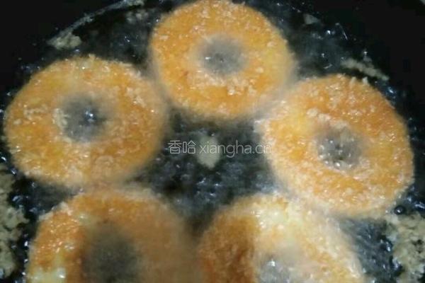 油炸苹果甜甜圈的做法图解10