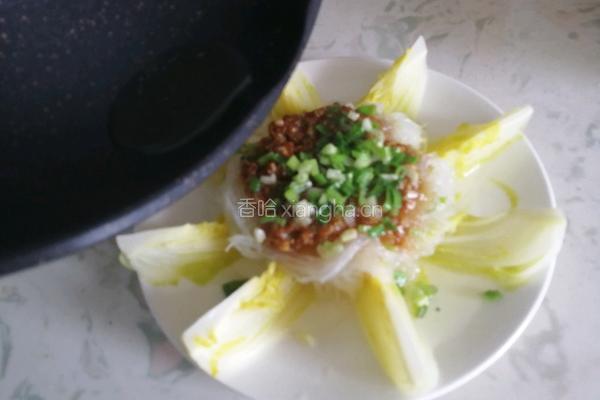 ＃微波炉＃蒜蓉粉丝娃娃菜的做法图解15