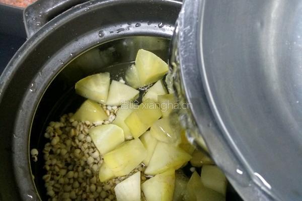 薏米雪莲果汤的做法图解4