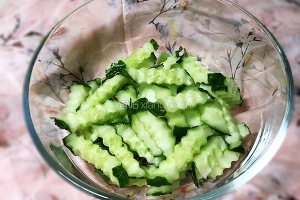干果拌黄瓜的做法图解4