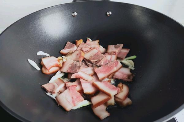 辣椒炒猪头肉的做法图解5