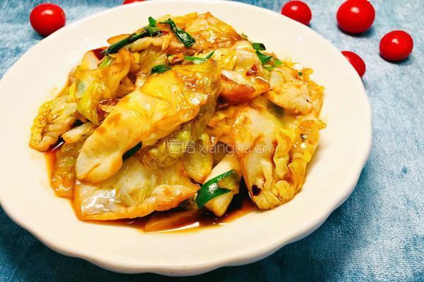 蚝油包心菜的做法图解11