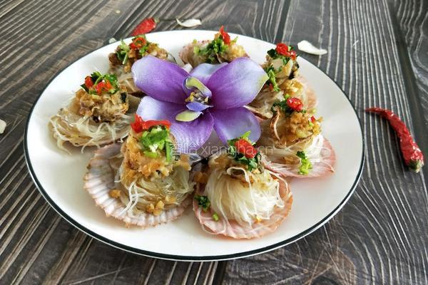 蒸蒜蓉粉丝扇贝的做法图解18